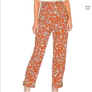 Lovers and friends Drew Pant in Zoe Rust Floral